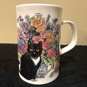 Dunoon England Sophisticats mug designed by Sue Scullard Tuxedo